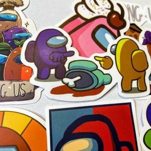 25 PC Among us stickers Decal Vinyl waterproof